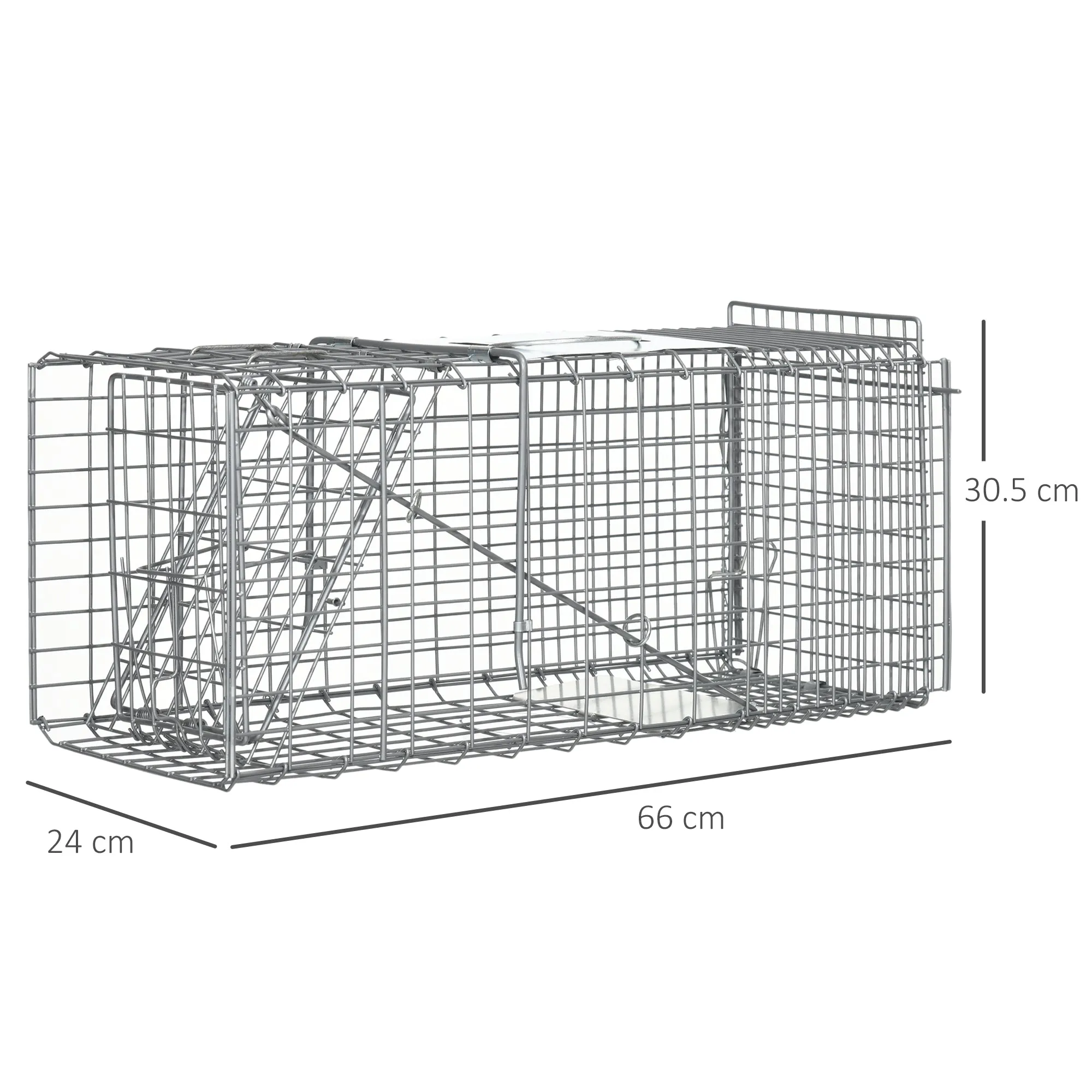 Folding Steel Rat, Mice, and Nutria Trap - Image 3