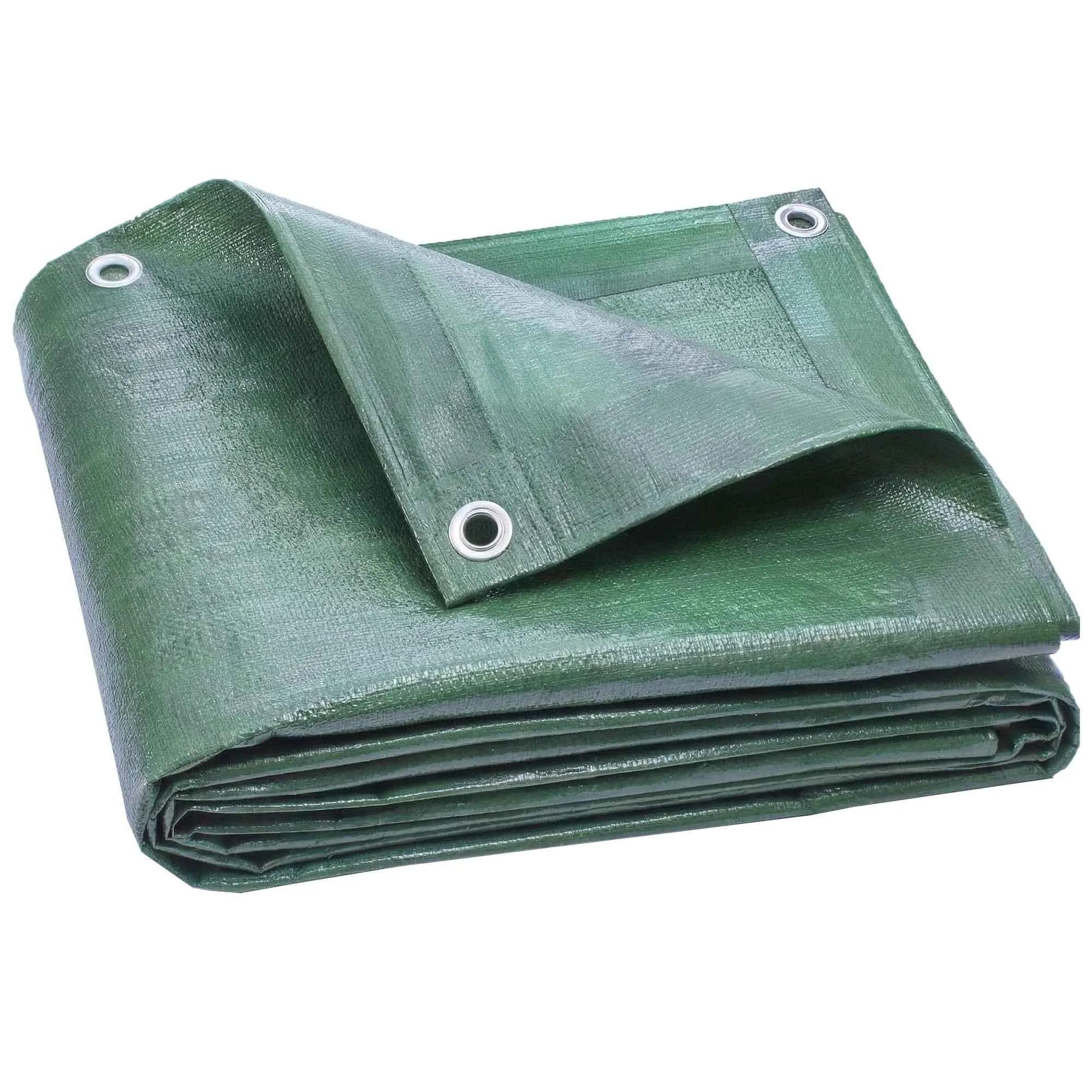 Outsunny 6 x 8m Waterproof Tarpaulin, 90 GSM Tear Resistant PE