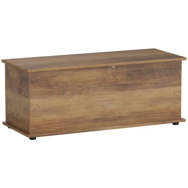 HOMCOM Multipurpose Wooden Storage Bench for Bedroom Entrance White 100x40x40cm