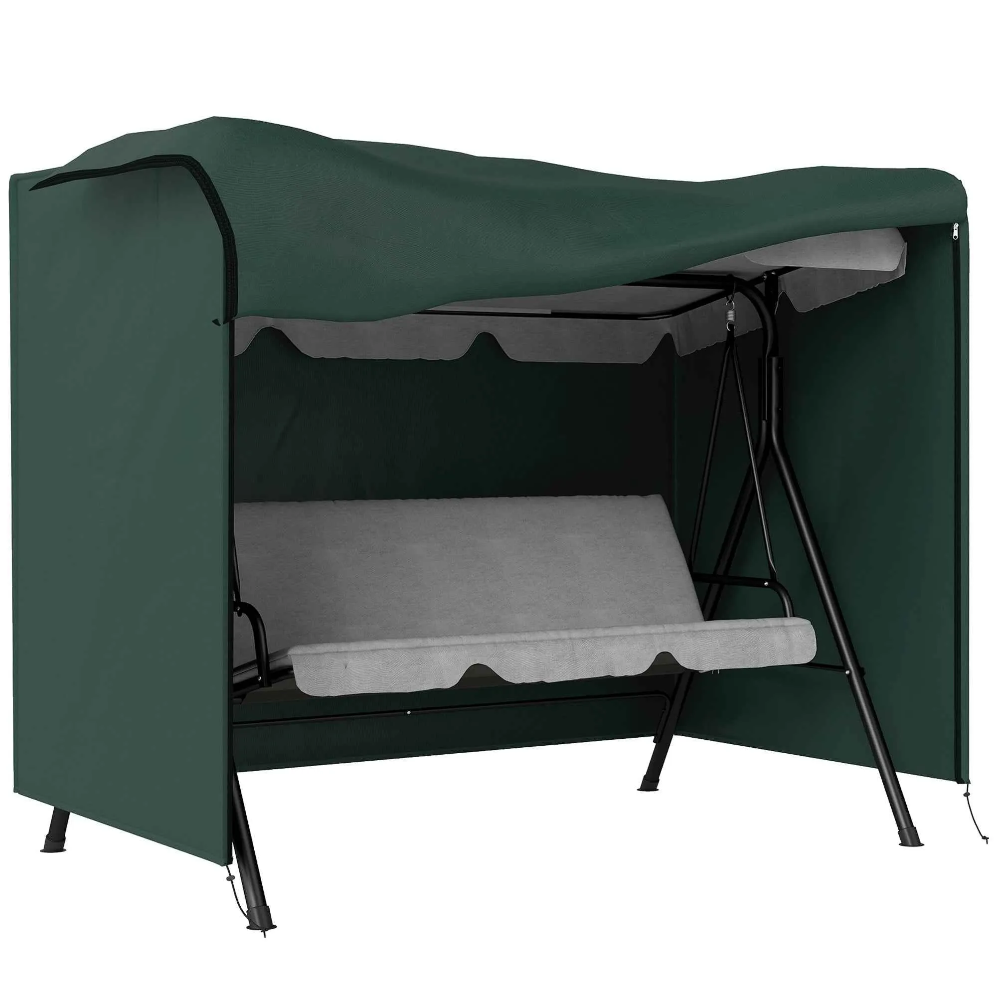 Outsunny Swing Cover Waterproof Oxford Fabric 205x124x164cm