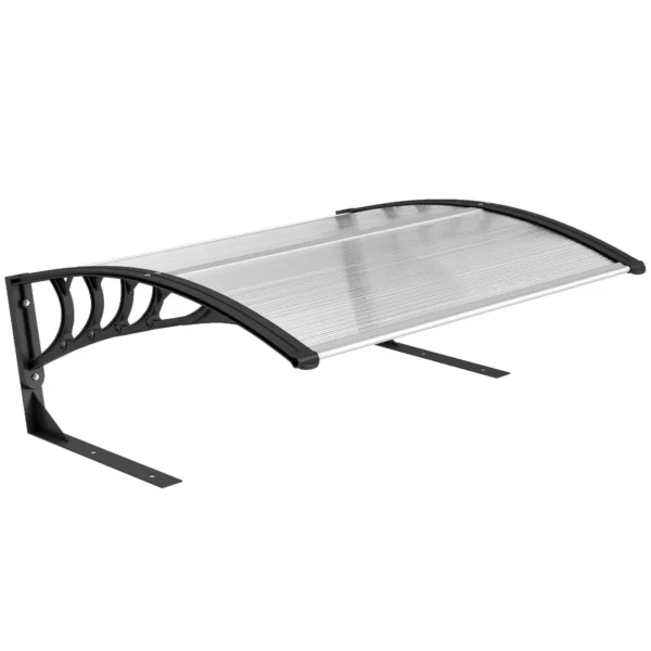 Outsunny Waterproof and UV 30+ Outdoor Lawn Mower Shelter, Aluminum, 100x81x43 cm, White