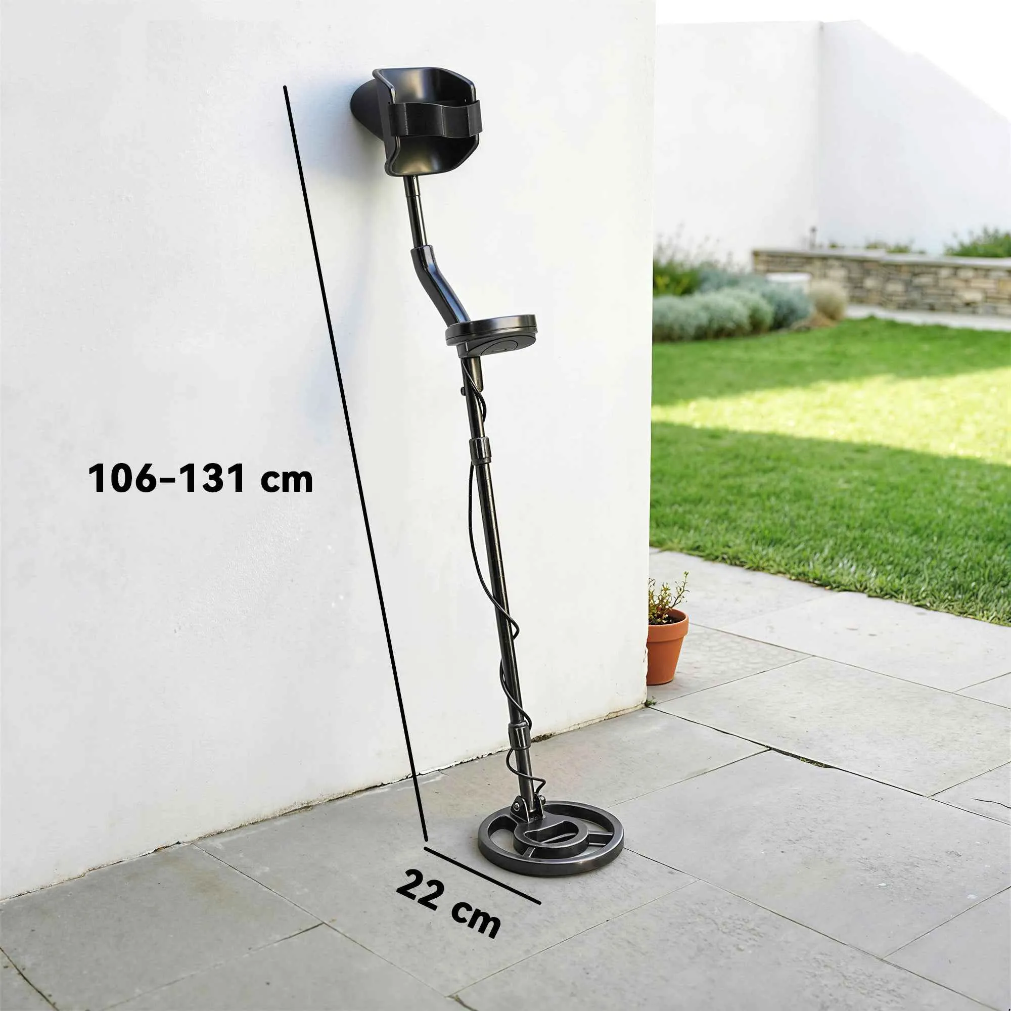Outsunny Metal Detector 3 Modes Adults, IP68 Waterproof Coil, LCD Display - Image 3