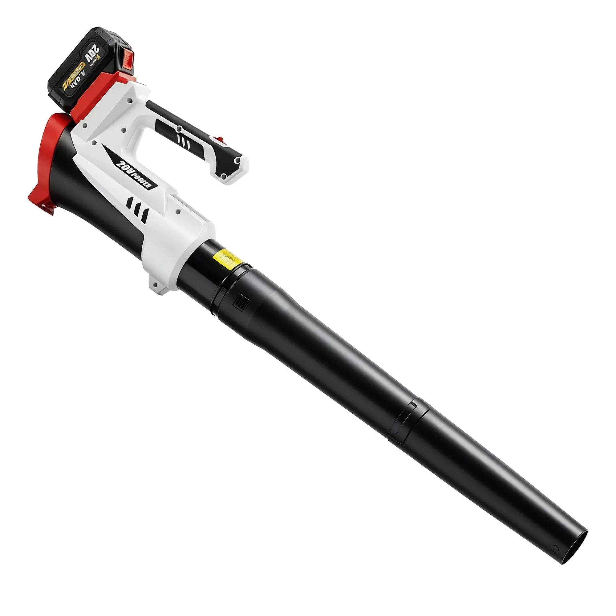Outsunny Cordless Leaf Blower with 4000mAh Battery and Charger, 18V, Lightweight with 6 Speed Levels