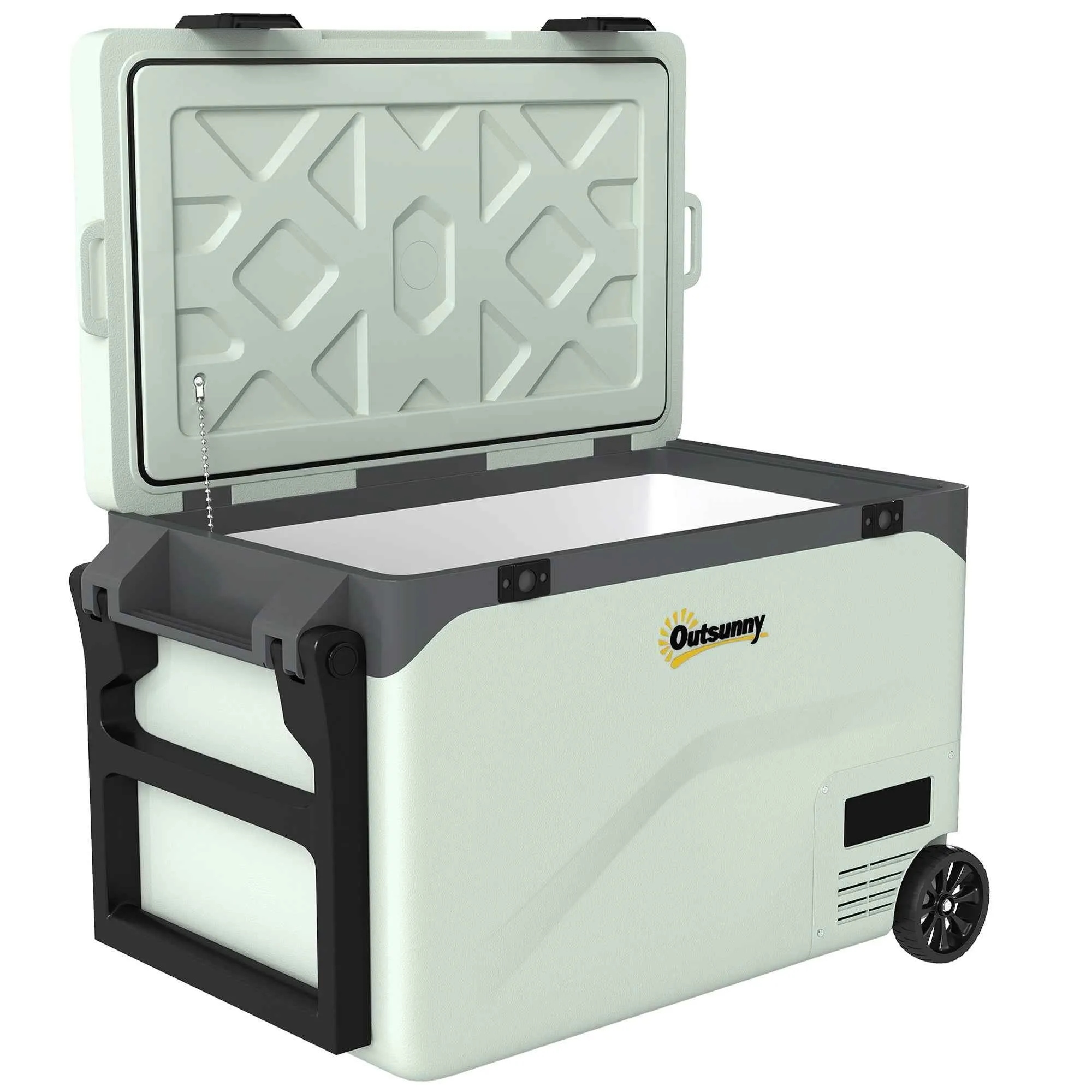 Outsunny 42.5L Portable Compressor Refrigerator with App Control, -20? to 20?