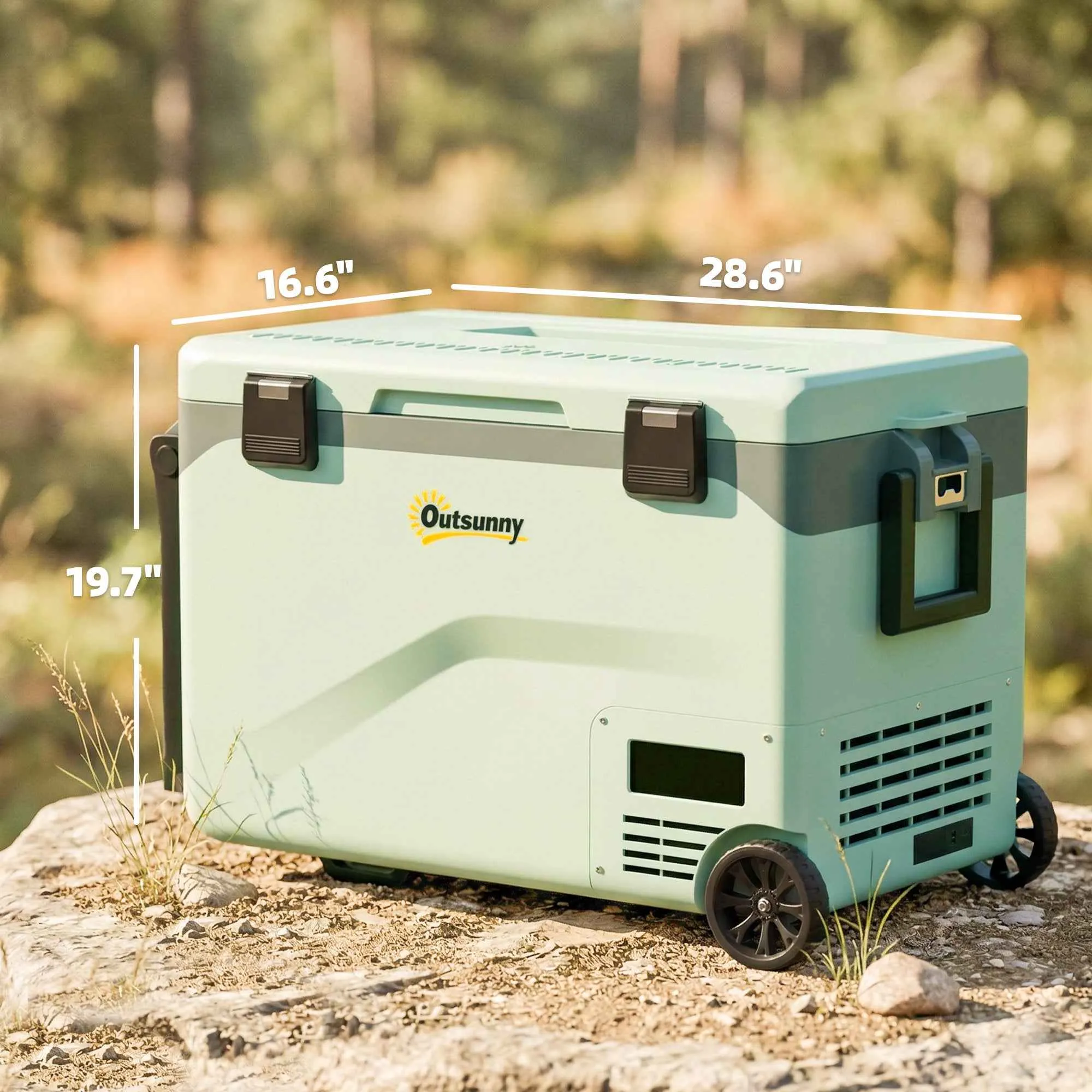 Outsunny 42.5L Portable Compressor Refrigerator with App Control, -20? to 20? - Image 3