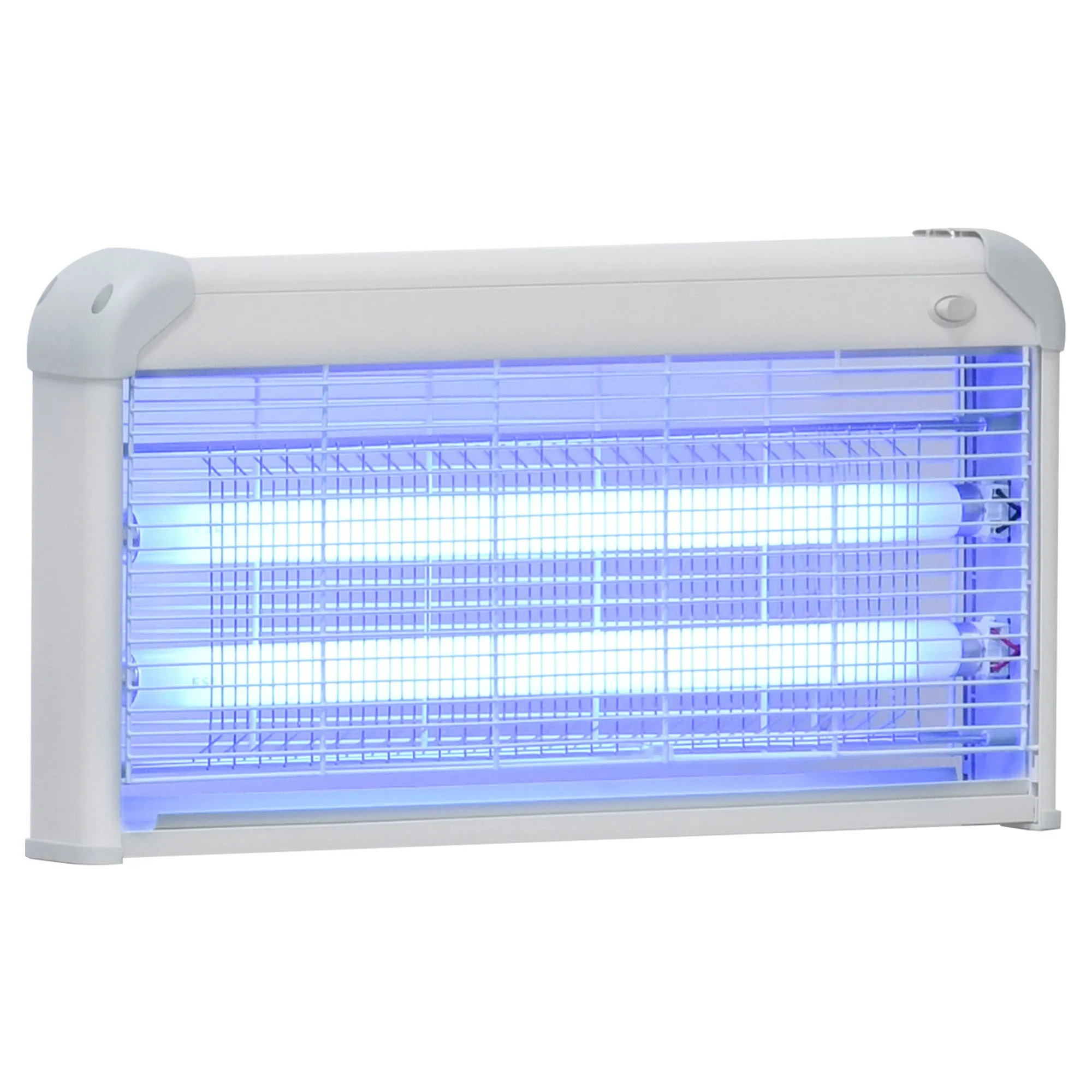 Outdoor and Indoor Electric Insect Killer with UV Mosquito Lamp for 60m², 30W Electric Mosquito Killer Grey