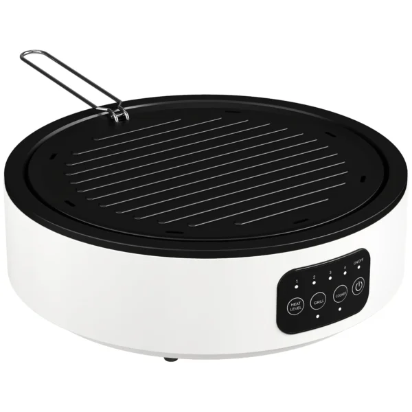 Infrared Electric Hot Plate 2000W Electric Cooker with Ø30cm Grill