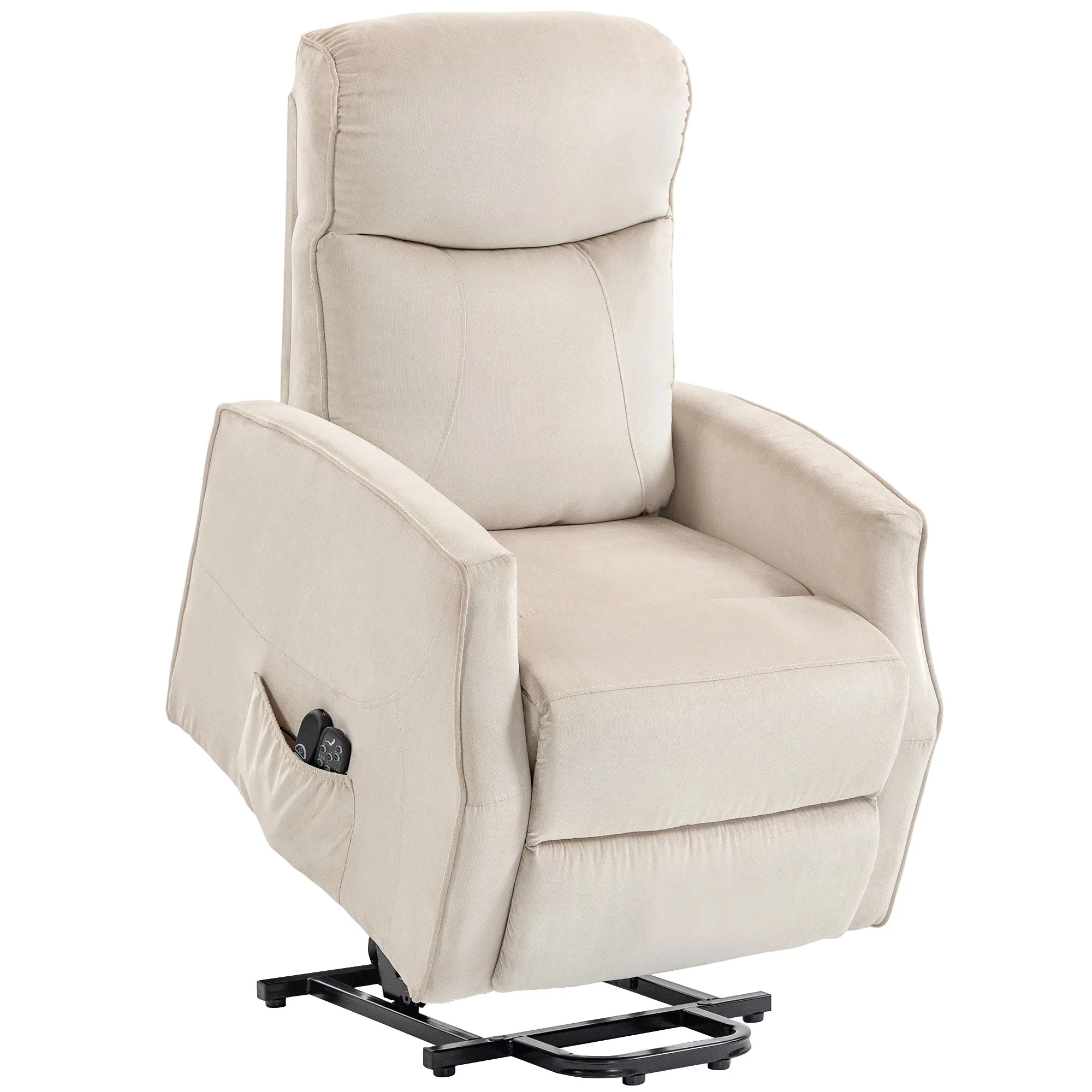 Electric Lift Massage Relax Armchair, Beige