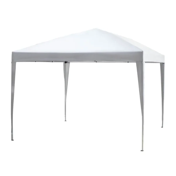 Outsunny Folding Gazebo with Ropes and Garden Pegs